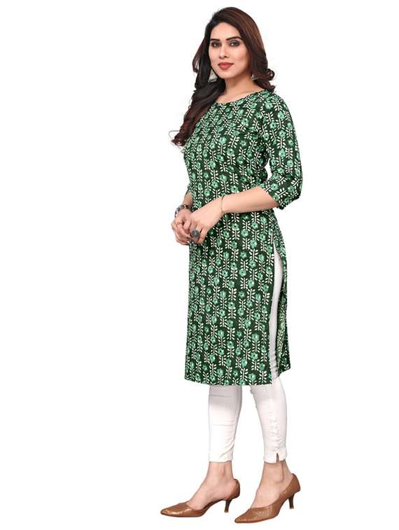 women pack of 5 printed straight kurta - 22269548 -  Standard Image - 1