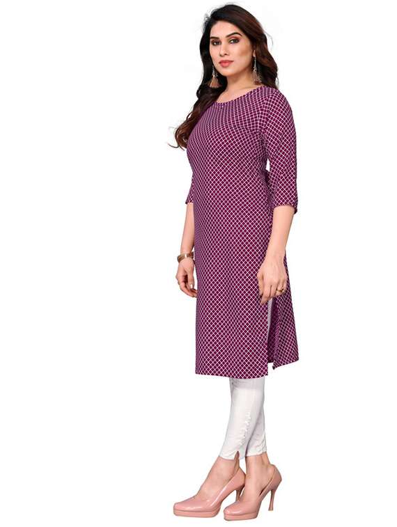 women pack of 5 printed straight kurta - 22269706 -  Standard Image - 1