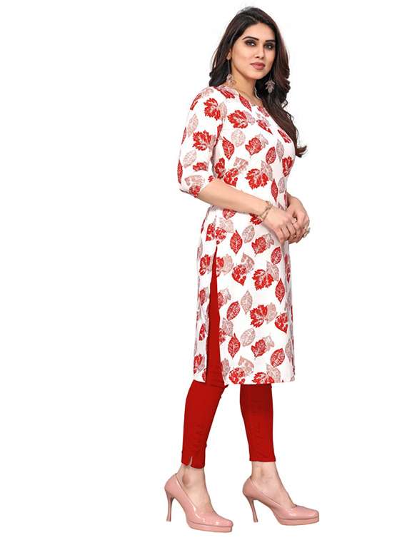 women pack of 5 printed straight kurta - 22269716 -  Standard Image - 1