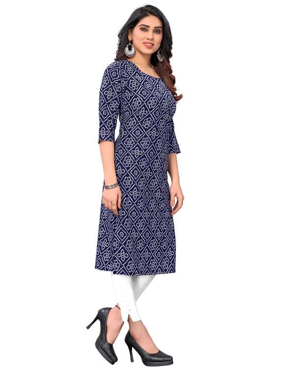women pack of 5 printed straight kurta - 22269720 -  Standard Image - 1