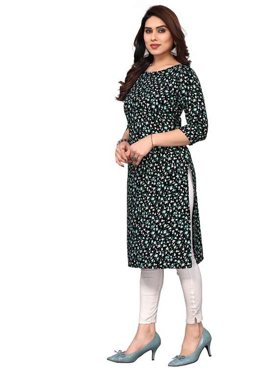 women pack of 5 printed straight kurta - 22269812 -  Standard Image - 1