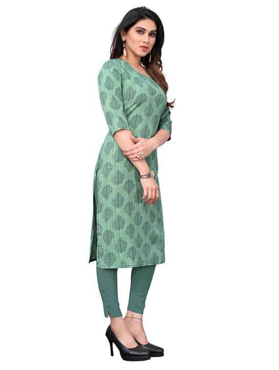 women pack of 5 printed straight kurta - 22269928 -  Standard Image - 1