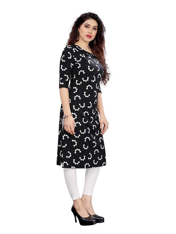 women pack of 5 printed straight kurta - 22270006 -  Standard Image - 4