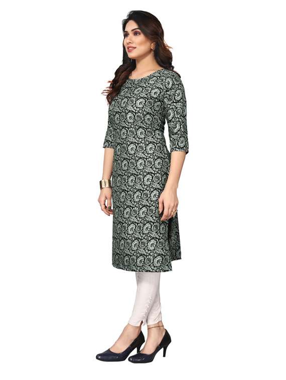 women pack of 5 printed straight kurta - 22270050 -  Standard Image - 4