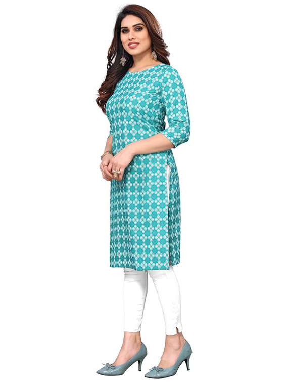 women pack of 3 printed straight kurta - 22270073 -  Standard Image - 1