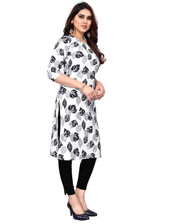 women pack of 3 printed straight kurta - 22270073 -  Standard Image - 4