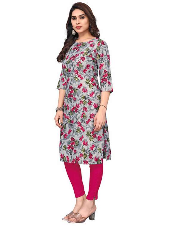 women pack of 3 printed straight kurta - 22270152 -  Standard Image - 1