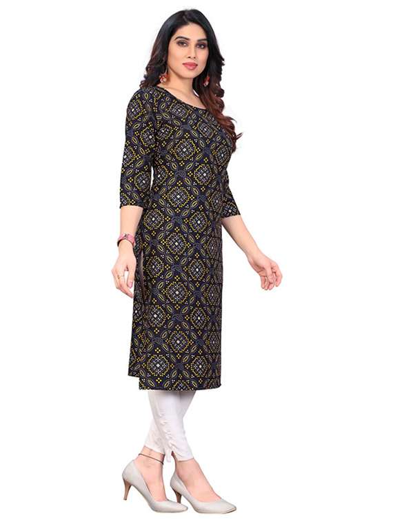 women pack of 3 printed straight kurta - 22270163 -  Standard Image - 1