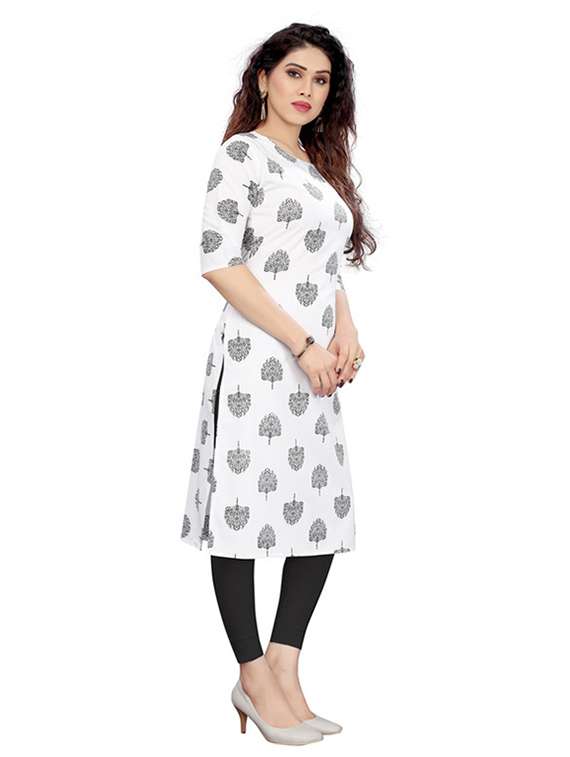 women pack of 3 printed straight kurta - 22270186 -  Standard Image - 4
