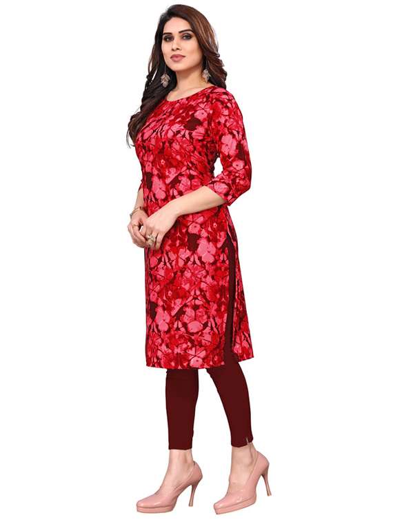 women pack of 3 printed straight kurta - 22270289 -  Standard Image - 1