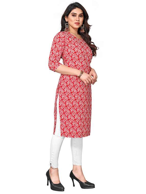 women pack of 3 printed straight kurta - 22270385 -  Standard Image - 1