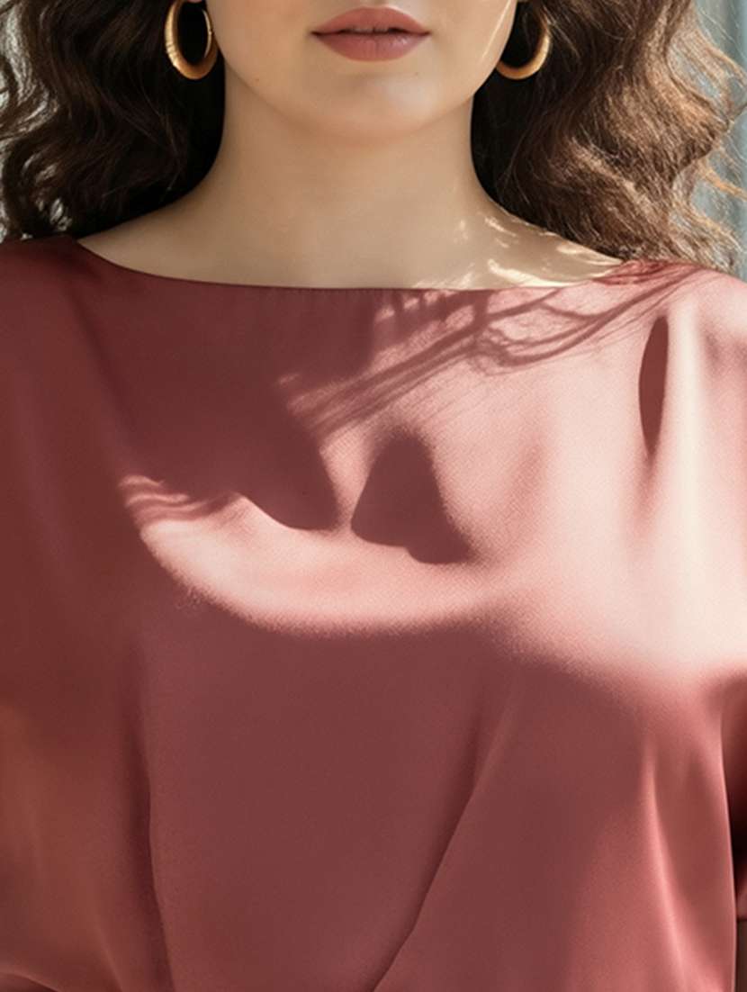 women plus size short sleeve peplum top - 22270460 -  Standard Image - 4