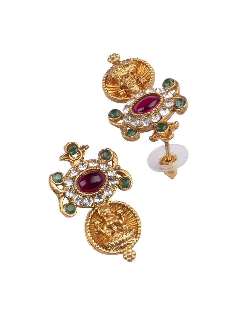 women gold plated necklace set - 22270473 -  Standard Image - 4