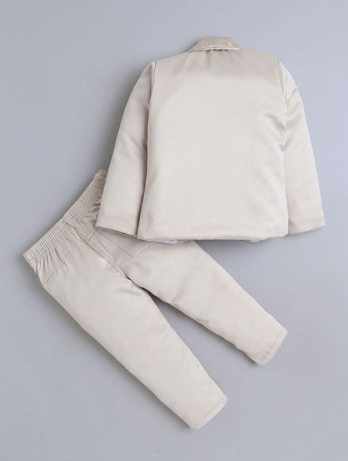 boys printed blazer and trouser with shirt set - 22271316 -  Standard Image - 1