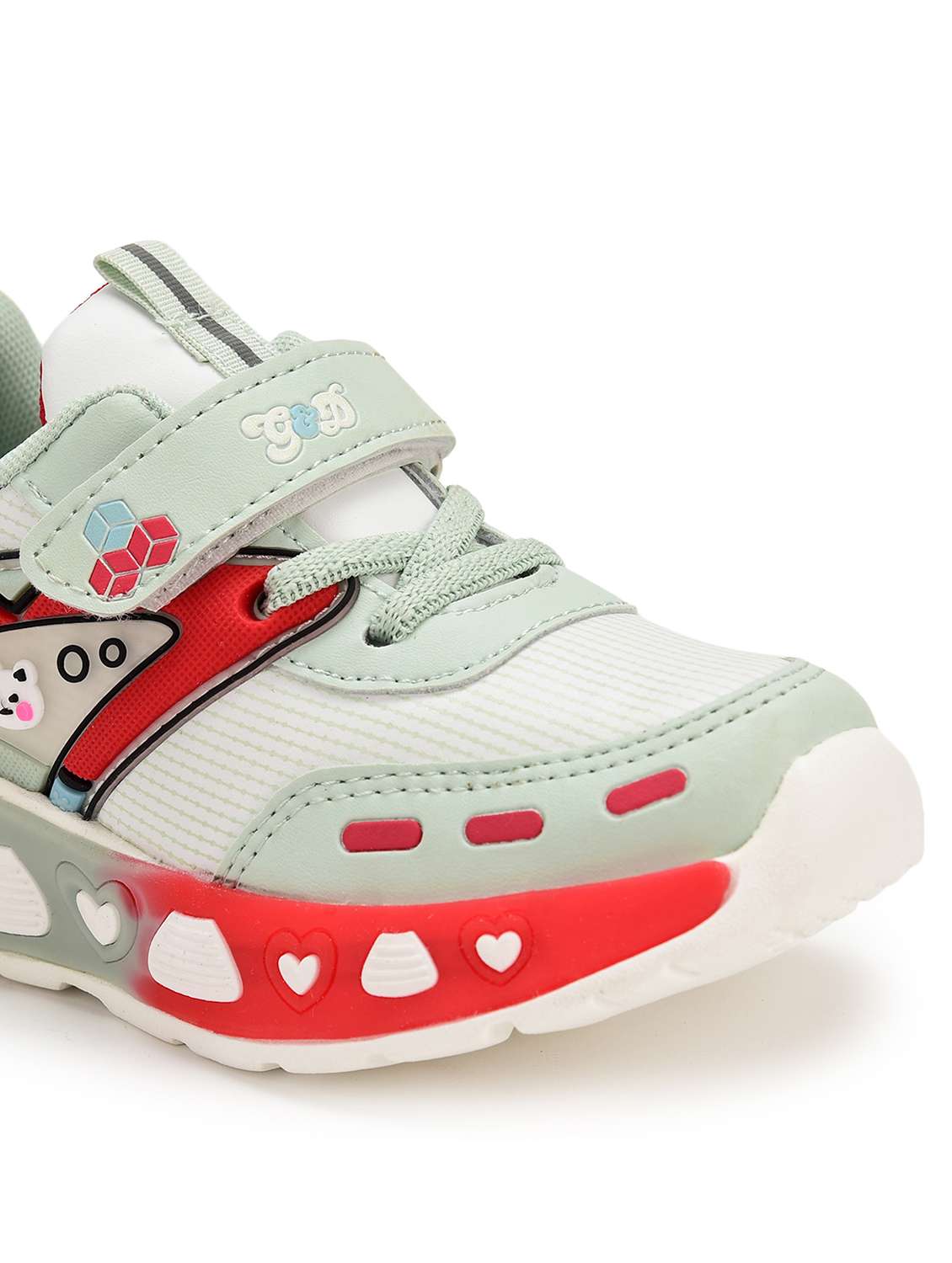 kids color blocked sports shoe - 22271332 -  Standard Image - 4