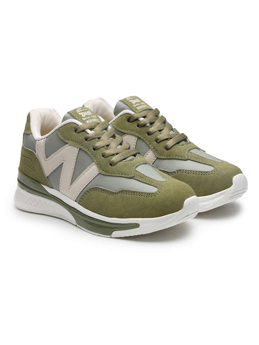 kids solid lace up sports shoe - 22271356 -  Standard Image - 1