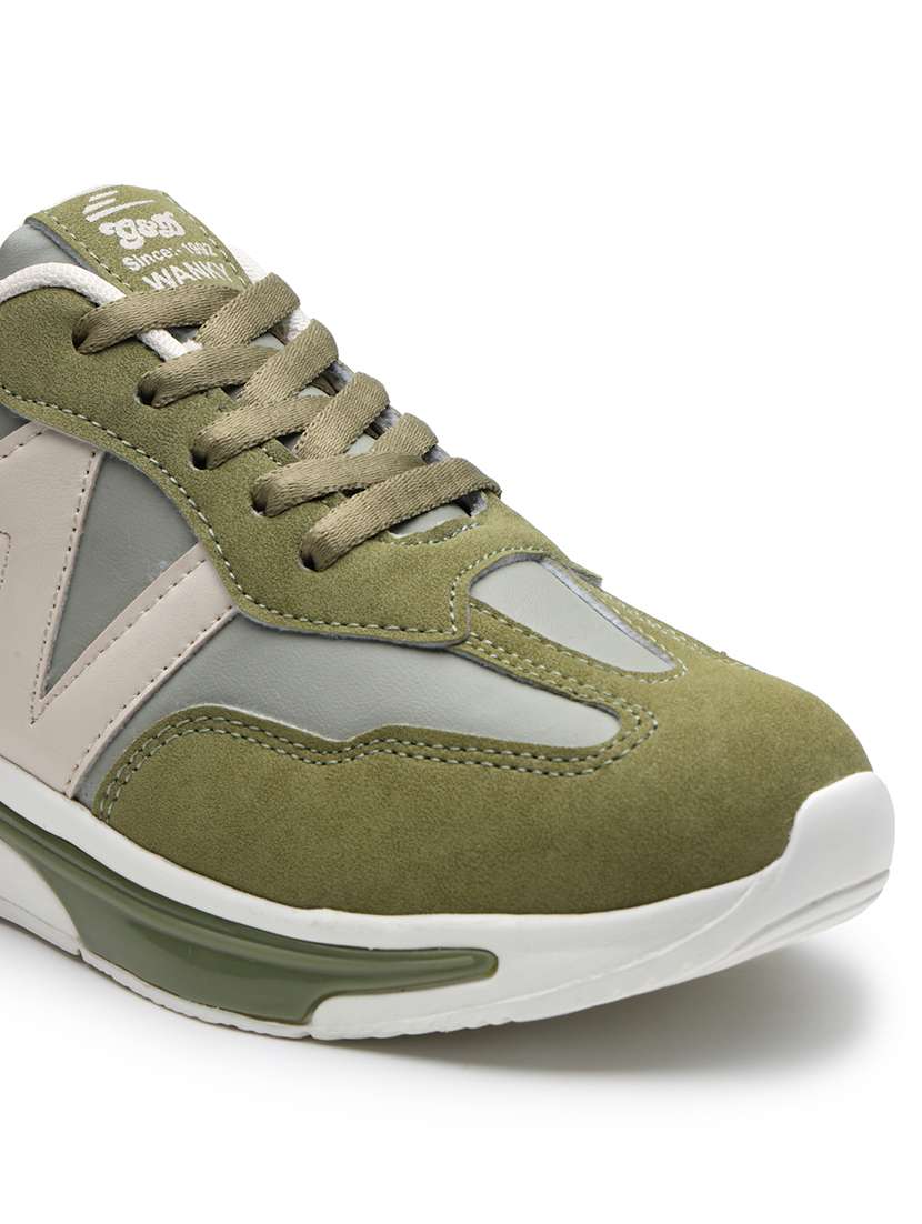 kids solid lace up sports shoe - 22271356 -  Standard Image - 4