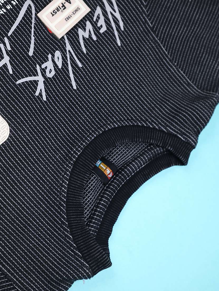 boys printed t-shirt & shorts co-ords set - 22271703 -  Standard Image - 4