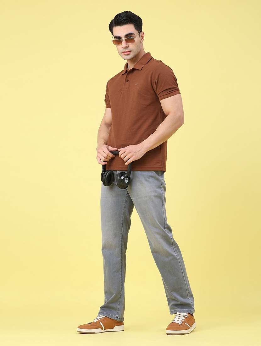 men washed mid rise full length jeans - 22271743 -  Standard Image - 4