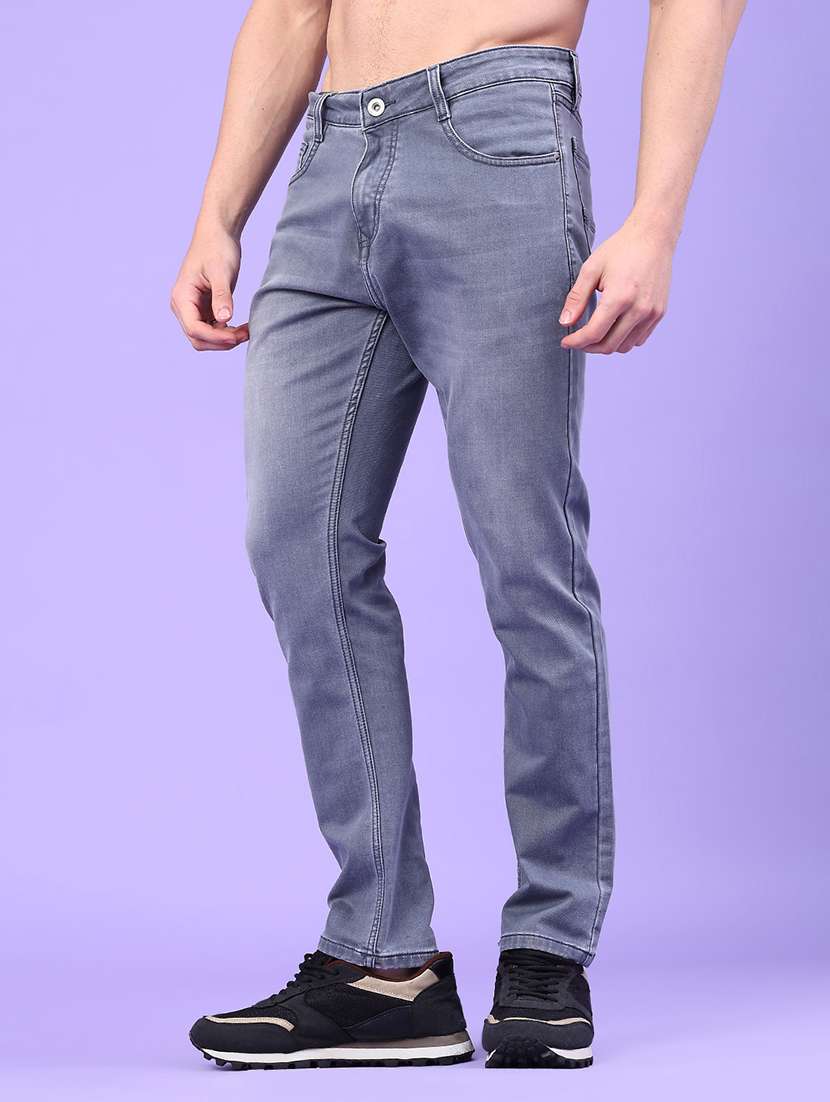 men washed mid rise full length jeans - 22271750 -  Standard Image - 1