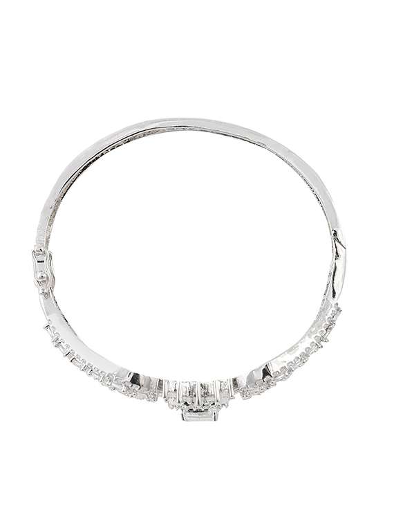 women cubic zirconia kada bracelet - 22271807 -  Standard Image - 4