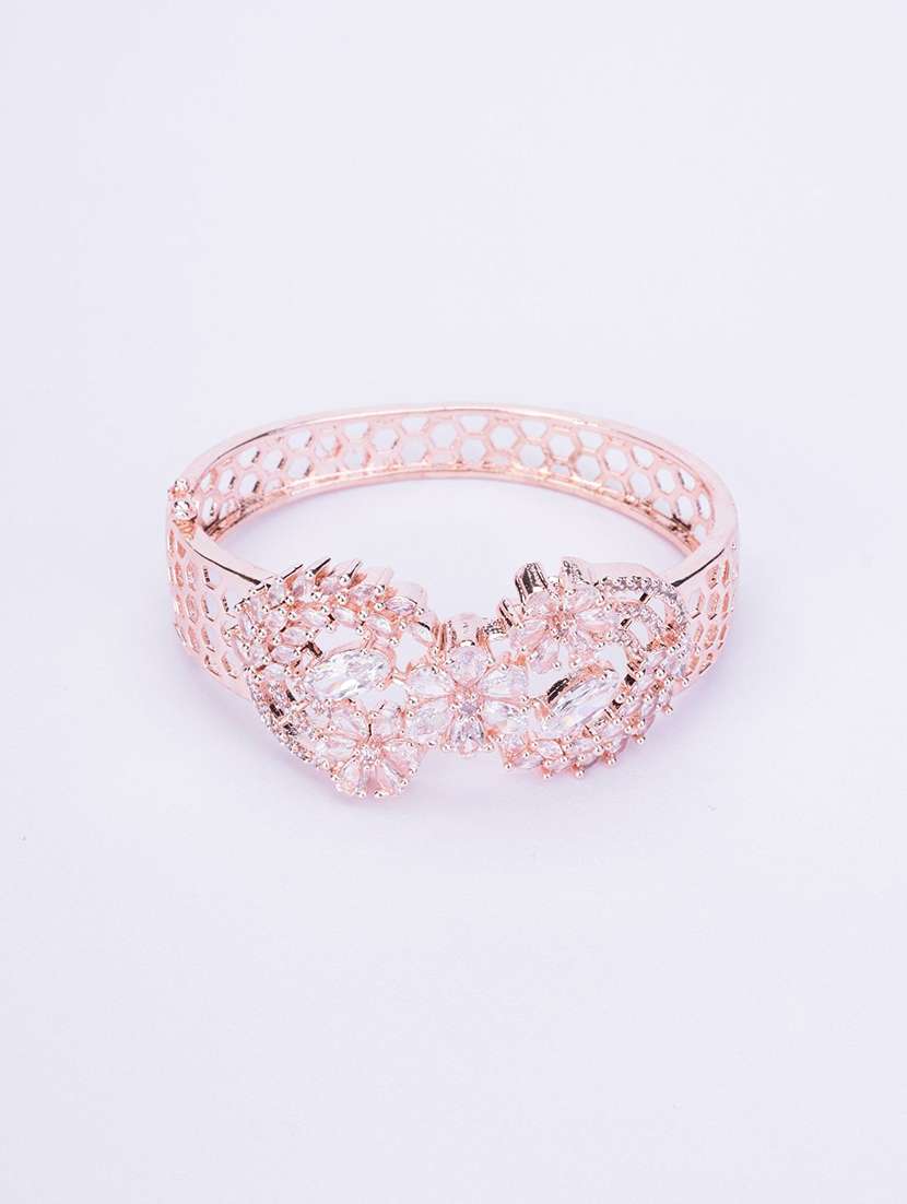 women cubic zirconia kada bracelet - 22271809 -  Standard Image - 1