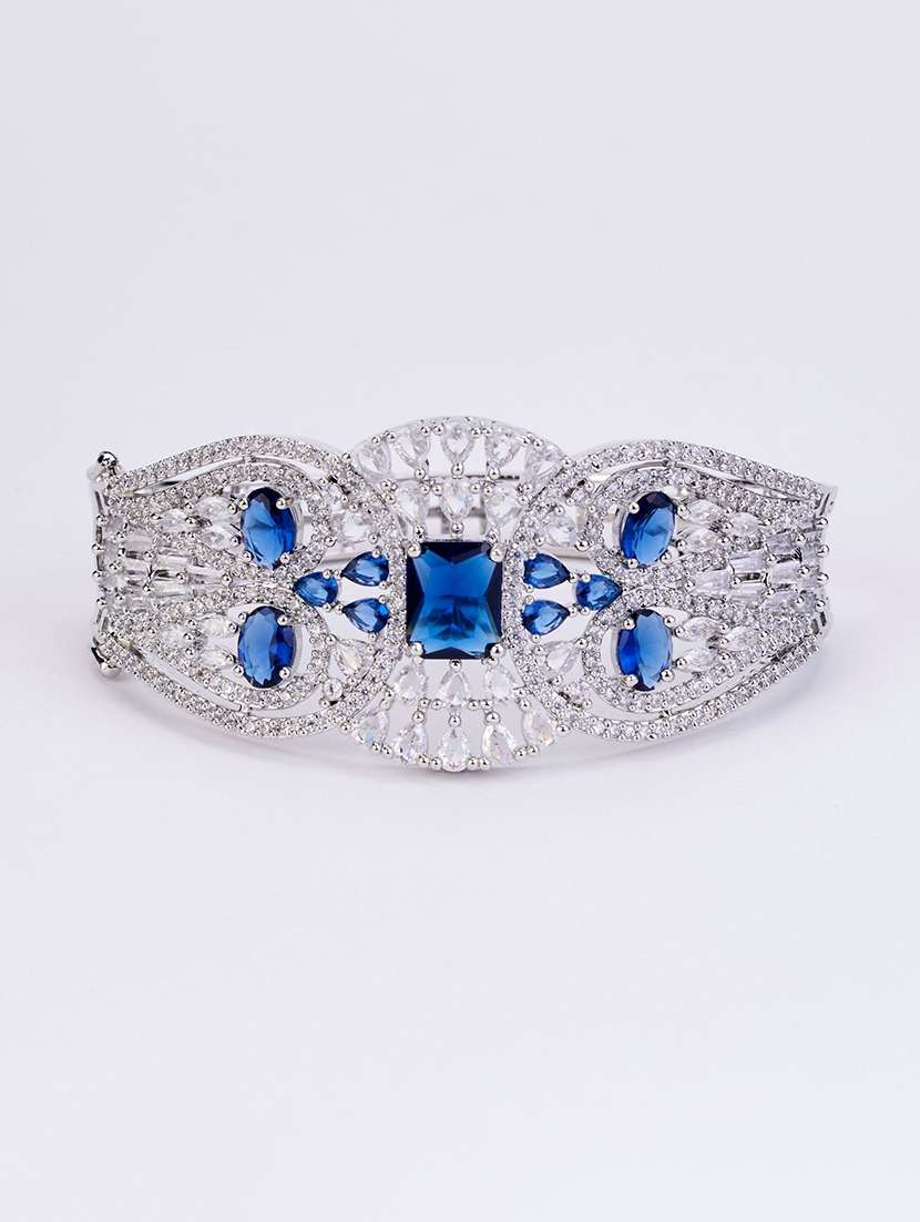 women cubic zirconia kada bracelet - 22271817 -  Standard Image - 1