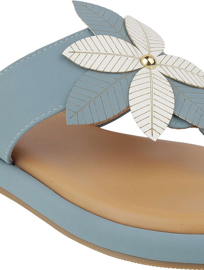 women solid slip on flat sandal - 22271950 -  Standard Image - 6