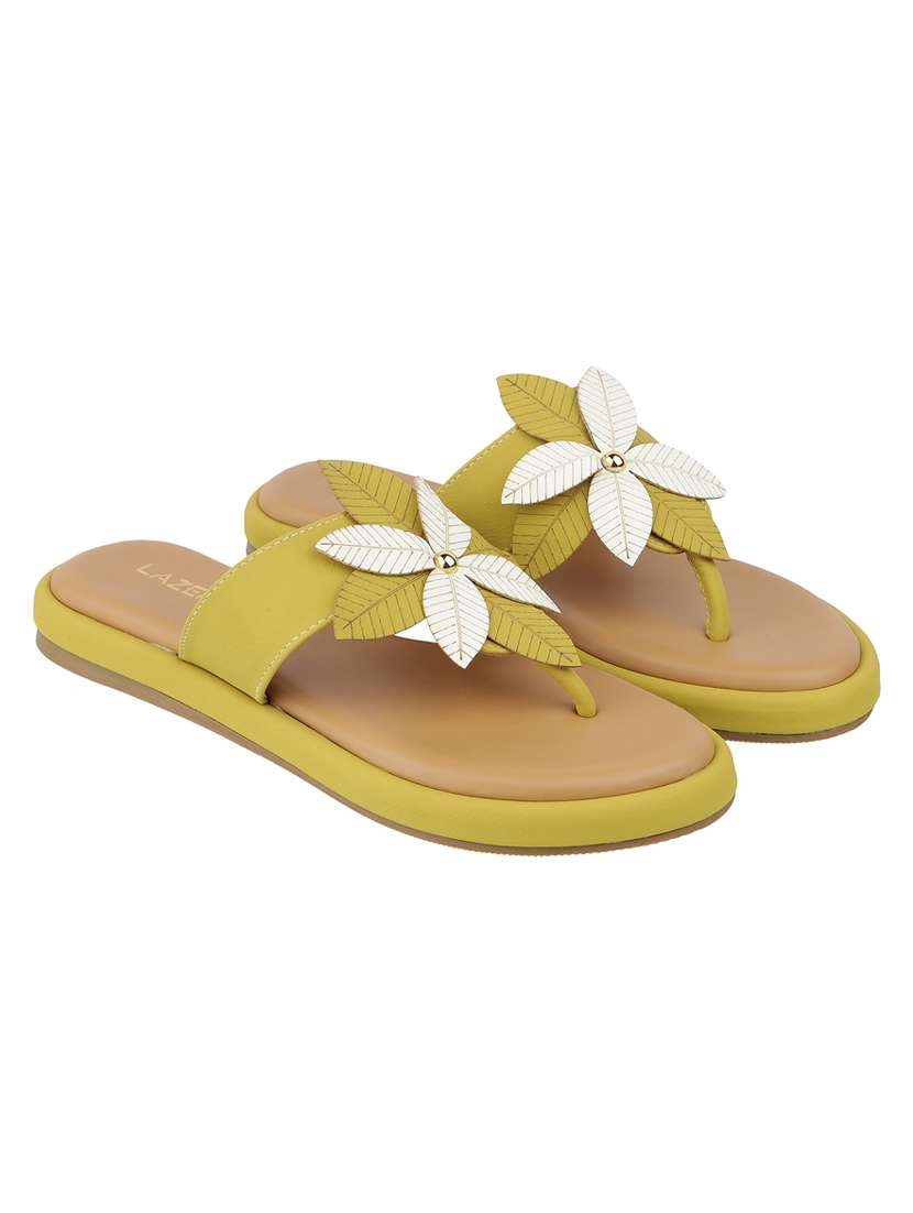 women solid slip on flat sandal - 22271952 -  Standard Image - 1