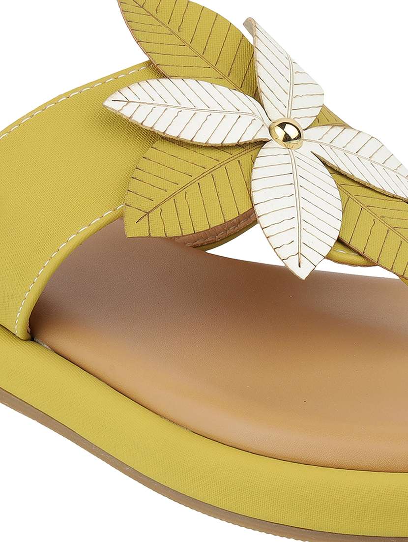 women solid slip on flat sandal - 22271952 -  Standard Image - 6