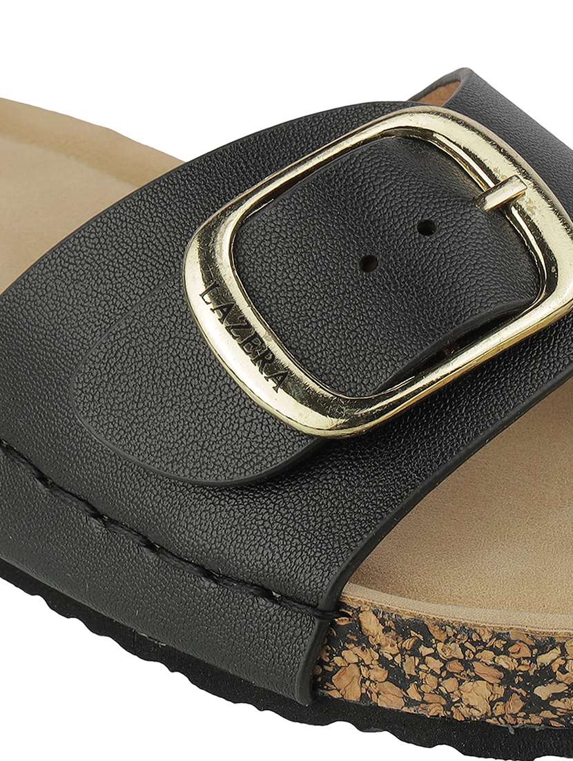 women solid slip on flat sandal - 22271953 -  Standard Image - 6