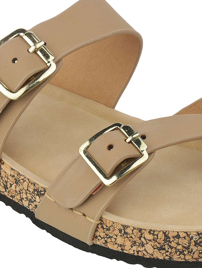 women solid toe separator flat sandal - 22271955 -  Standard Image - 6