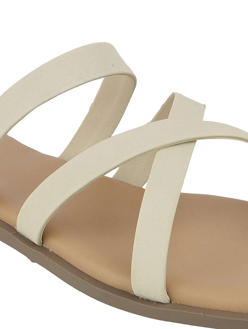 women solid toe separator flat sandal - 22271957 -  Standard Image - 6