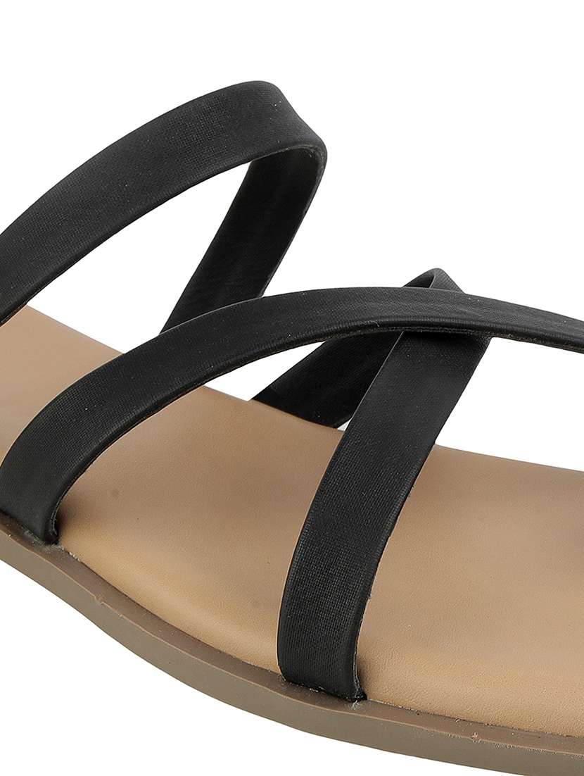women solid toe separator flat sandal - 22271958 -  Standard Image - 6