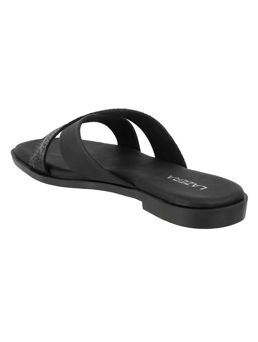 women textured slip on flat sandal - 22271960 -  Standard Image - 4