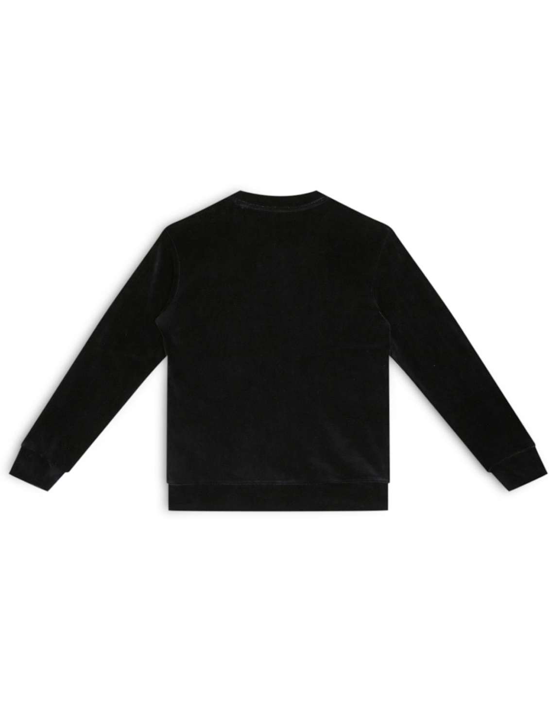 girls solid long sleeve sweatshirt - 22271997 -  Standard Image - 1