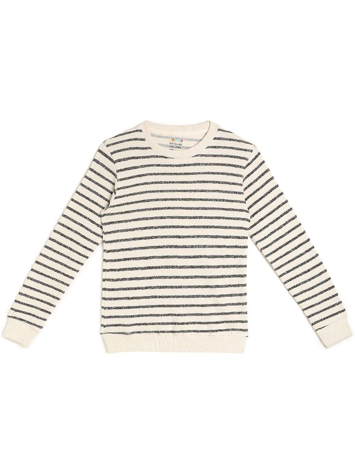 boys striped long sleeve sweatshirt - 22272006 -  Standard Image - 1