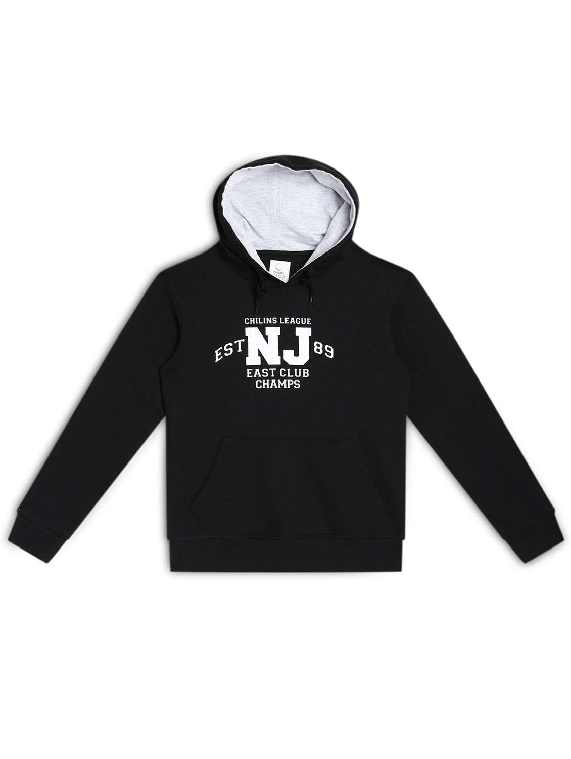 boys printed long sleeve hooded sweatshirt - 22272007 -  Standard Image - 1