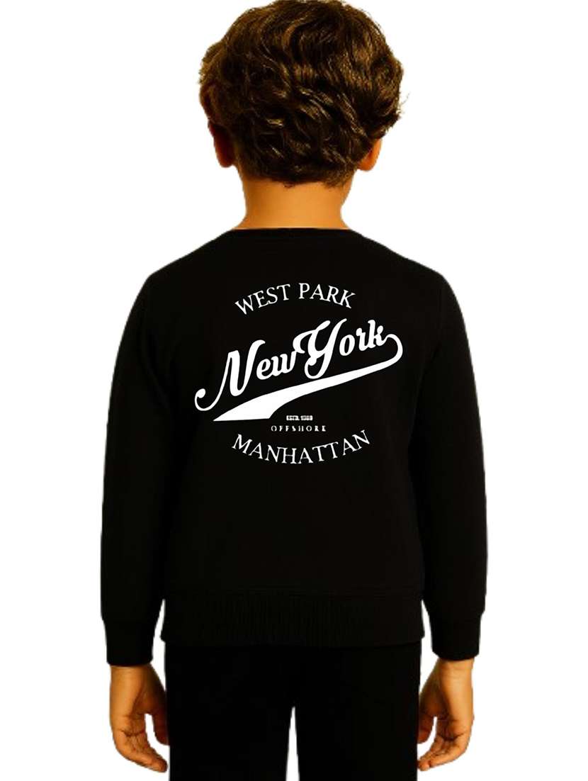 boys printed long sleeve sweatshirt - 22272010 -  Standard Image - 1