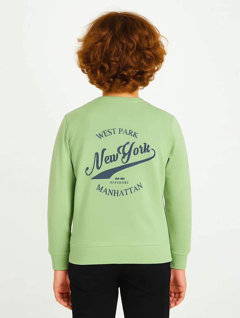 boys printed long sleeve sweatshirt - 22272012 -  Standard Image - 1