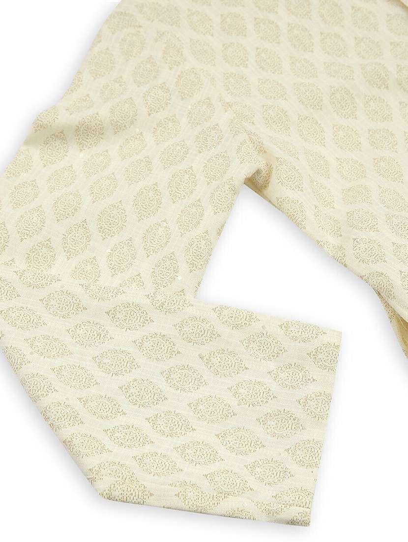 boys printed long sleeve straight kurta - 22272020 -  Standard Image - 4