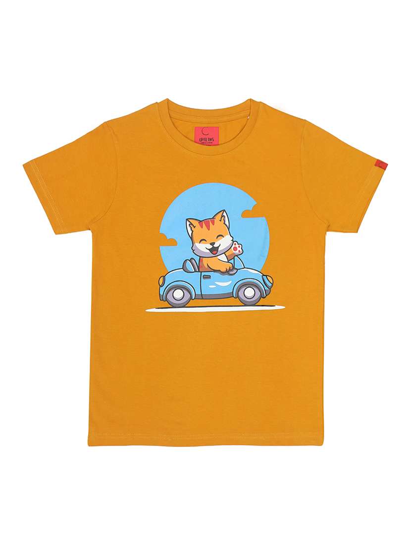 kids printed short sleeve t-shirt and shorts set - 22272143 -  Standard Image - 1