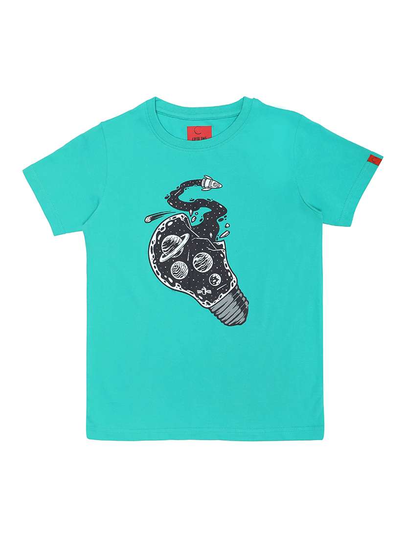 kids printed short sleeve t-shirt and shorts set - 22272145 -  Standard Image - 1