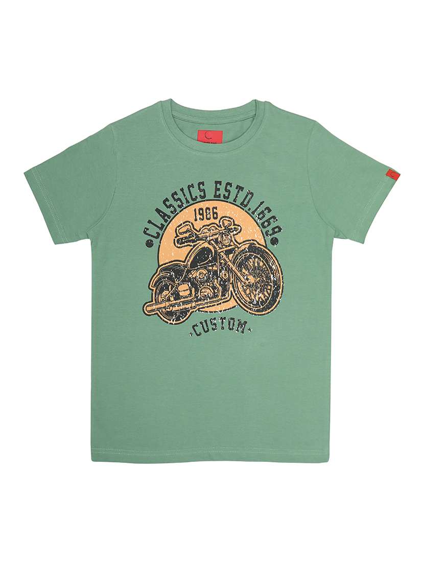 kids printed short sleeve t-shirt and shorts set - 22272147 -  Standard Image - 1