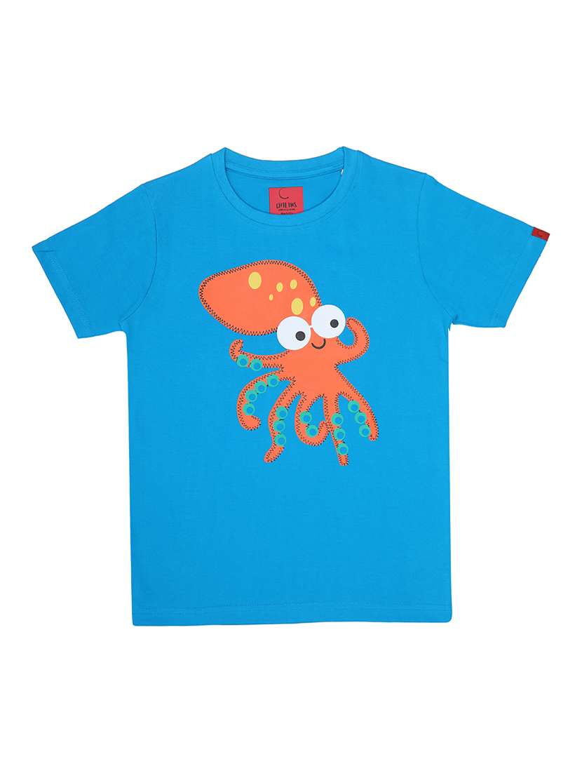 kids printed short sleeve t-shirt and shorts set - 22272148 -  Standard Image - 1