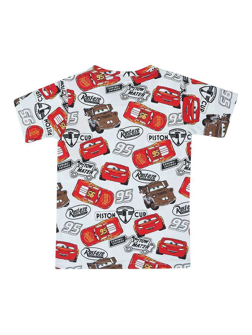 kids printed short sleeve t-shirt and shorts set - 22272204 -  Standard Image - 1