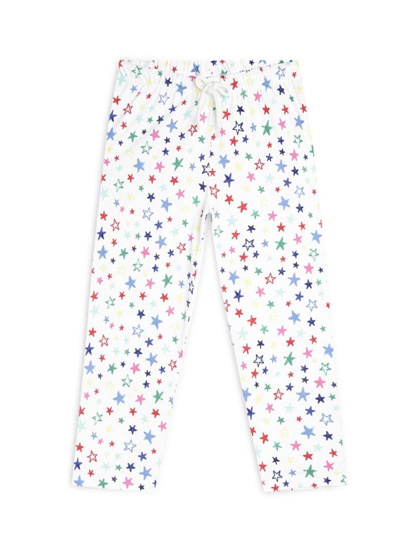 girls printed nightwear pyjama set - 22272227 -  Standard Image - 4