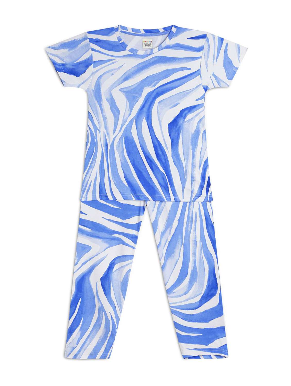 girls printed nightwear pyjama set - 22272229 -  Standard Image - 1