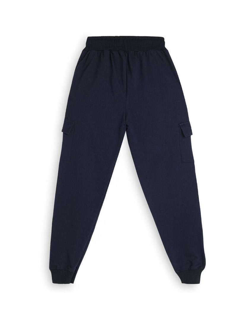 boys solid mid rise jogger - 22272271 -  Standard Image - 1