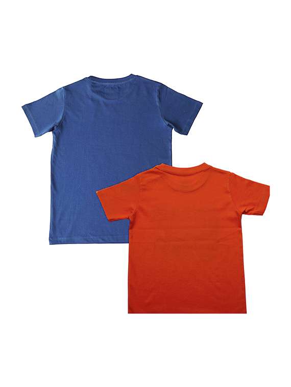 boys pack of 2 printed short sleeve t-shirt - 22272304 -  Standard Image - 1